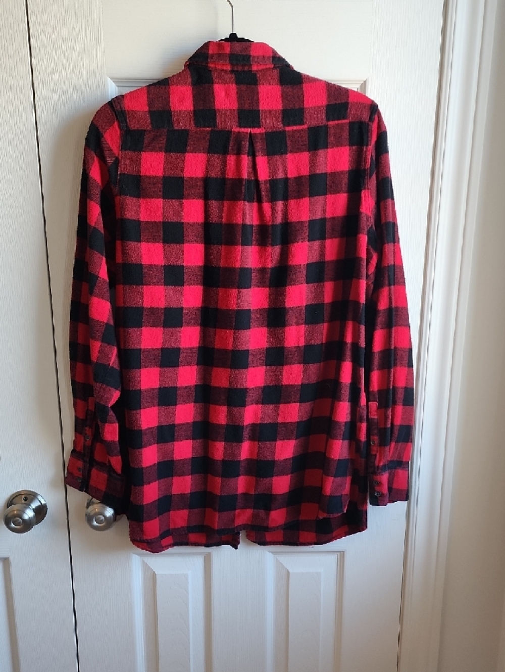 Woolrich Pemberton Red and Black Buffalo Plaid Shirt Jacket L - Picture 5 of 7